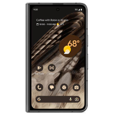 Google 谷歌 Pixel Fold 12GB/256GB 5G 智能手機 黑曜石色 美版